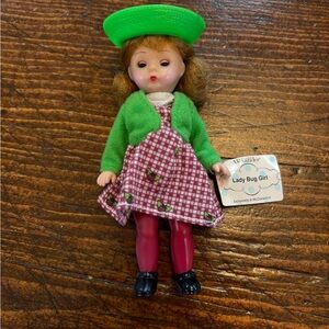 Vintage Madame Alexander Lady Bug Girl Doll